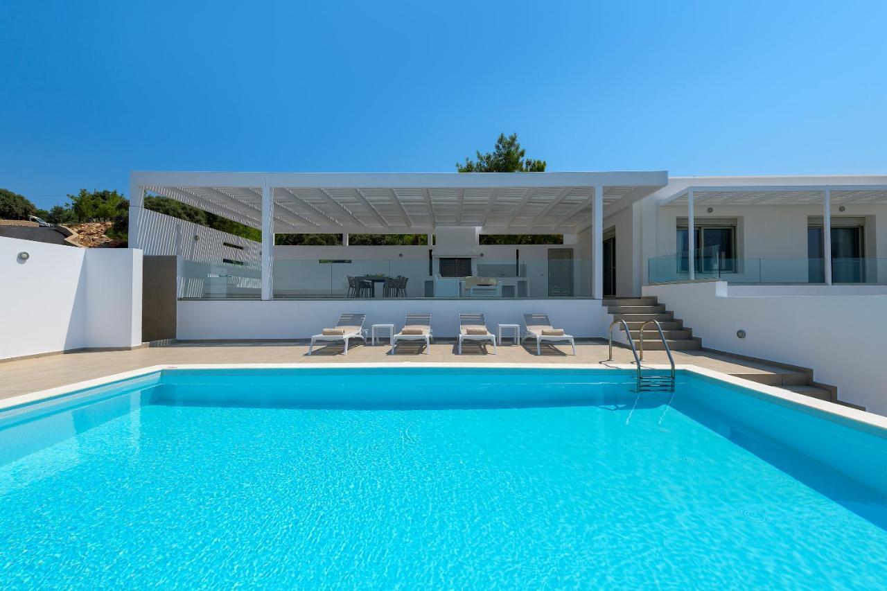 Villa Allegra With Pool In Pefkos, Lindos Area Pefki  Ngoại thất bức ảnh