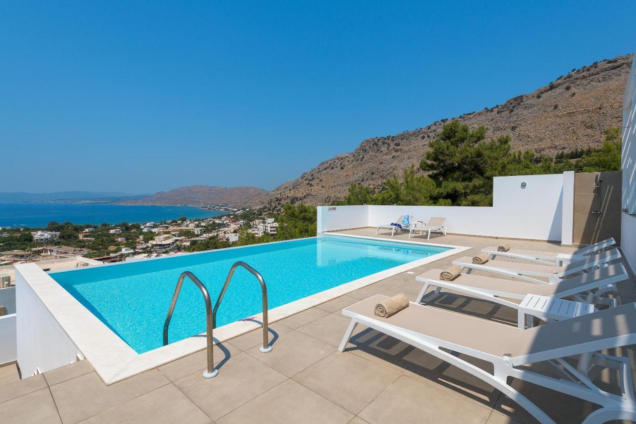 Villa Allegra With Pool In Pefkos, Lindos Area Pefki  Ngoại thất bức ảnh